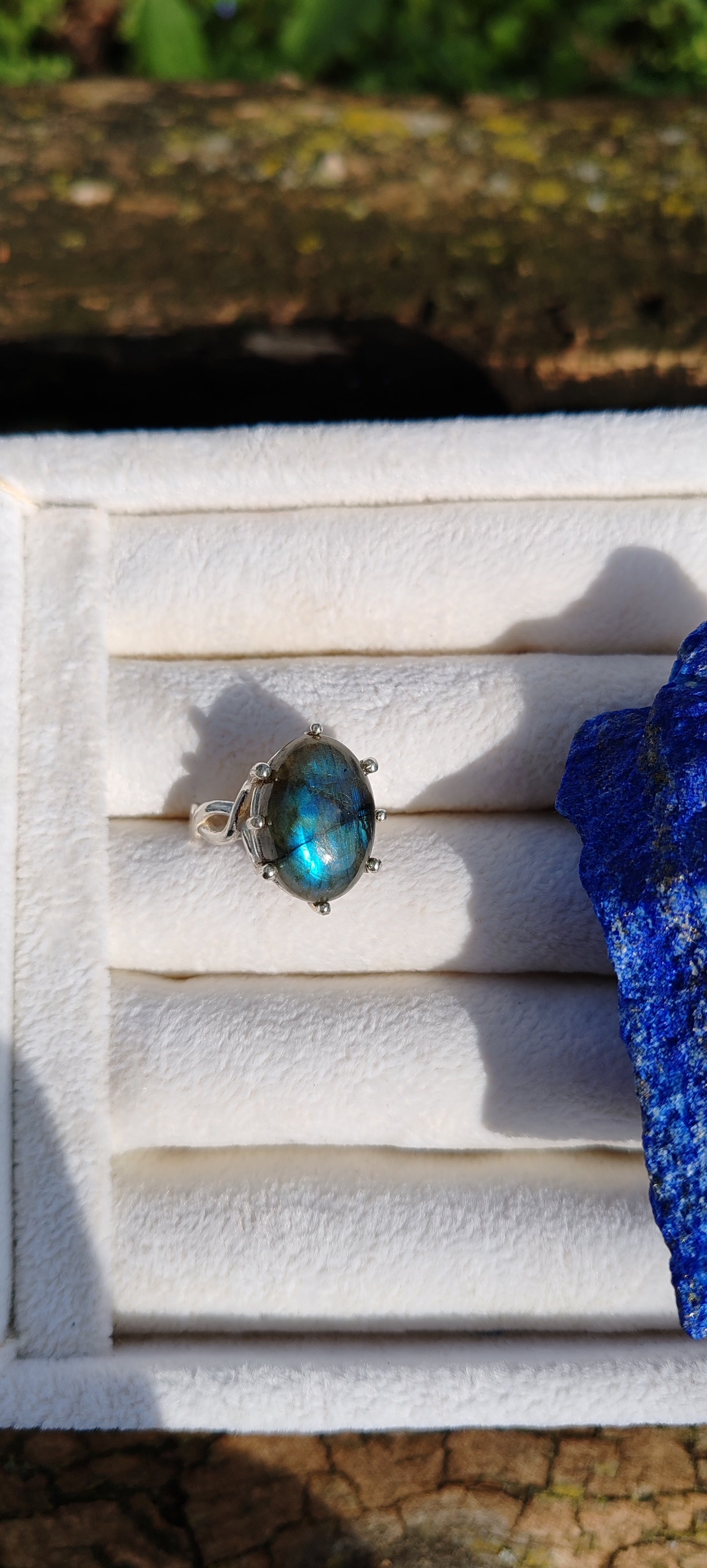 LABRADORİT GÜMÜŞ TASARIM YÜZÜK