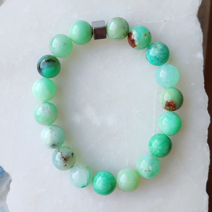 KRİZOPRAS BİLEKLİK (10 mm)