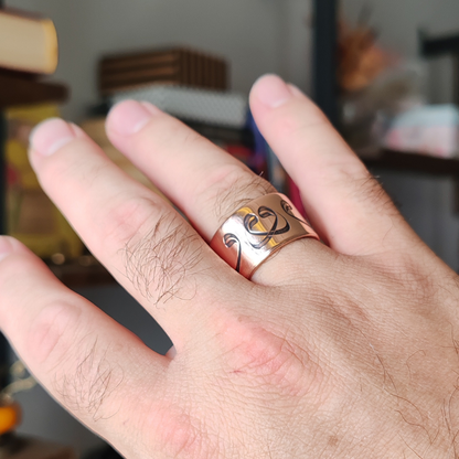 VAV TASARIM BAKIR YÜZÜK