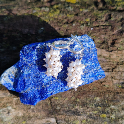 İNCİ GÜMÜŞ DUT KÜPE