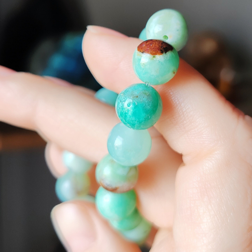 KRİZOPRAS BİLEKLİK (10 mm)