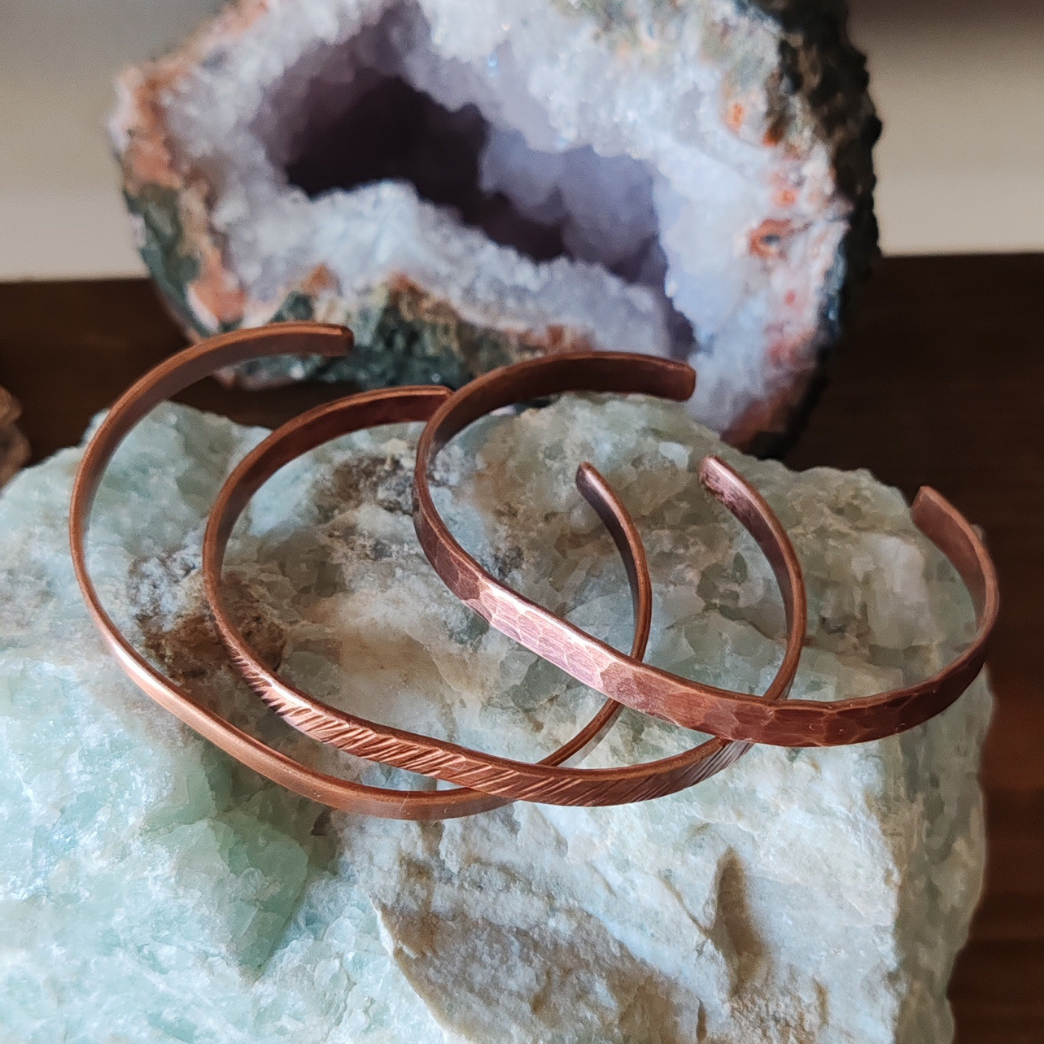 3LÜ SET BAKIR BİLEKLİK