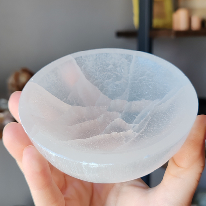 FAS SELENİT KASE - ODA TAŞLARI SERİSİ