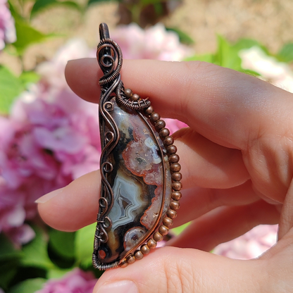 FAS MANZARA AGAT BAKIR SARMA KOLYE