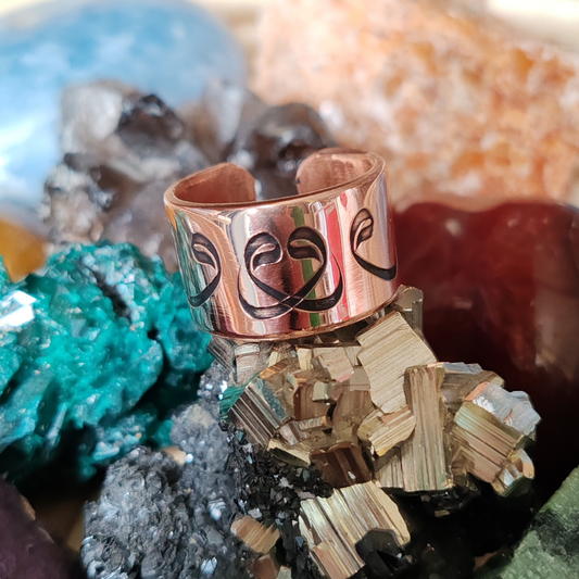 VAV TASARIM BAKIR YÜZÜK