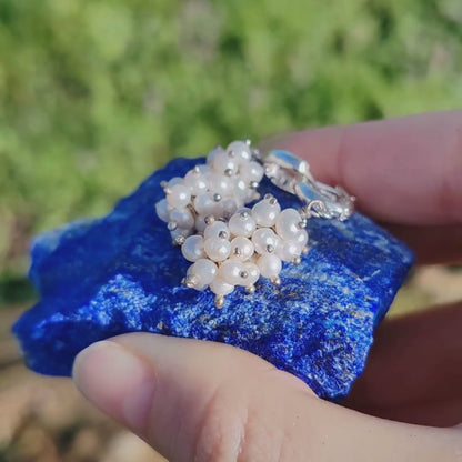 İNCİ GÜMÜŞ DUT KÜPE